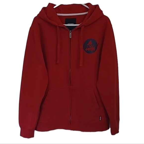 Burton Shirts Mens Burton Zip Front Hoodie Sweatshirt Poshmark
